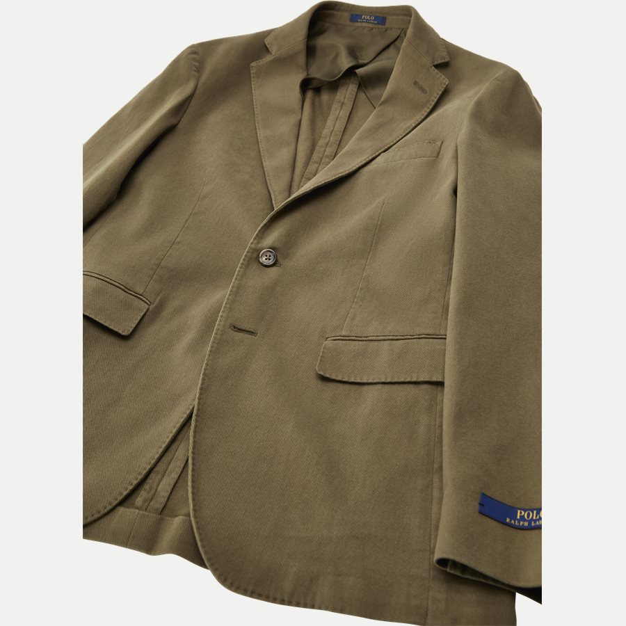 715673123 - Stretch Cotton Twill Blazer - Blazer - Regular - OLIVE - 5