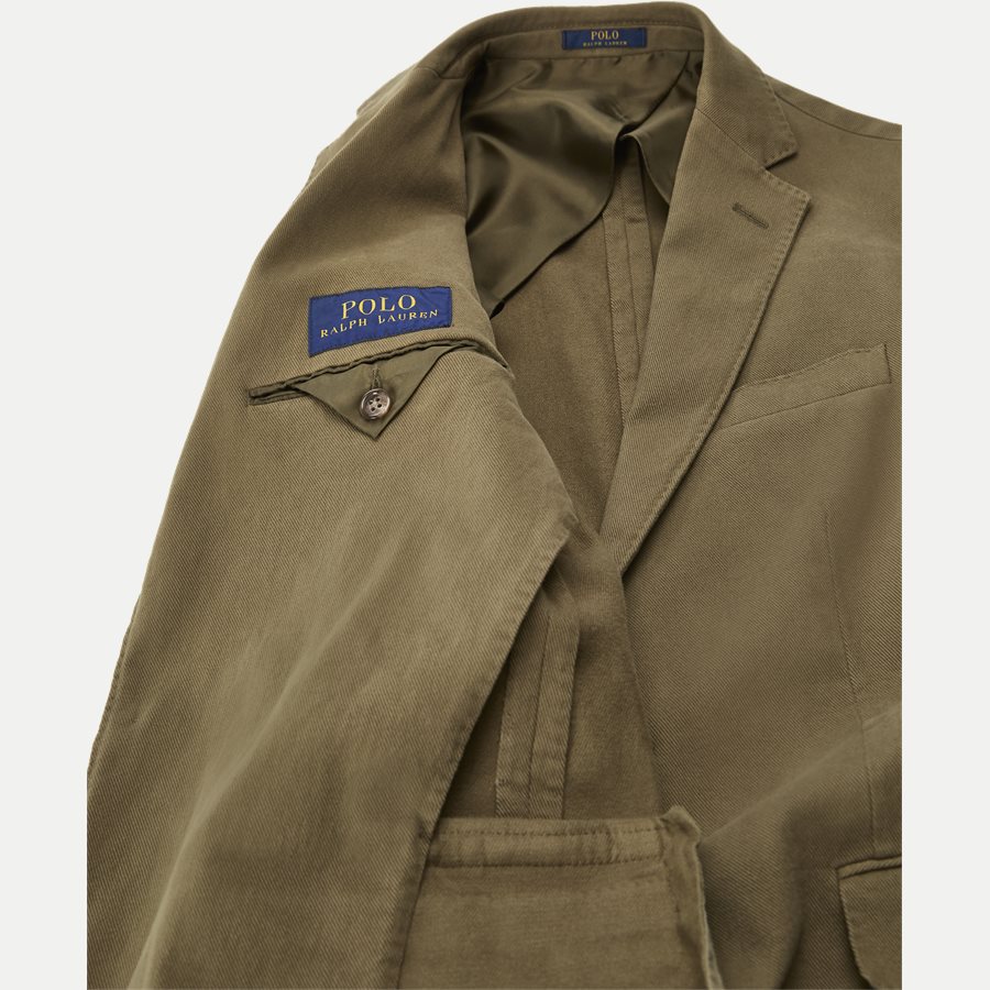 715673123 - Stretch Cotton Twill Blazer - Blazer - Regular - OLIVE - 7