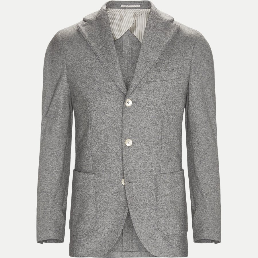1317 443005 - Unconstructed Blazer - Blazer - Slim - GRÅ - 1