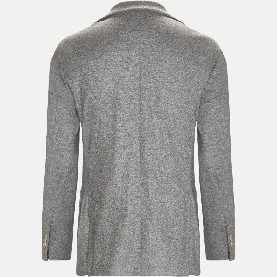 1317 443005 - Unconstructed Blazer - Blazer - Slim - GRÅ - 2