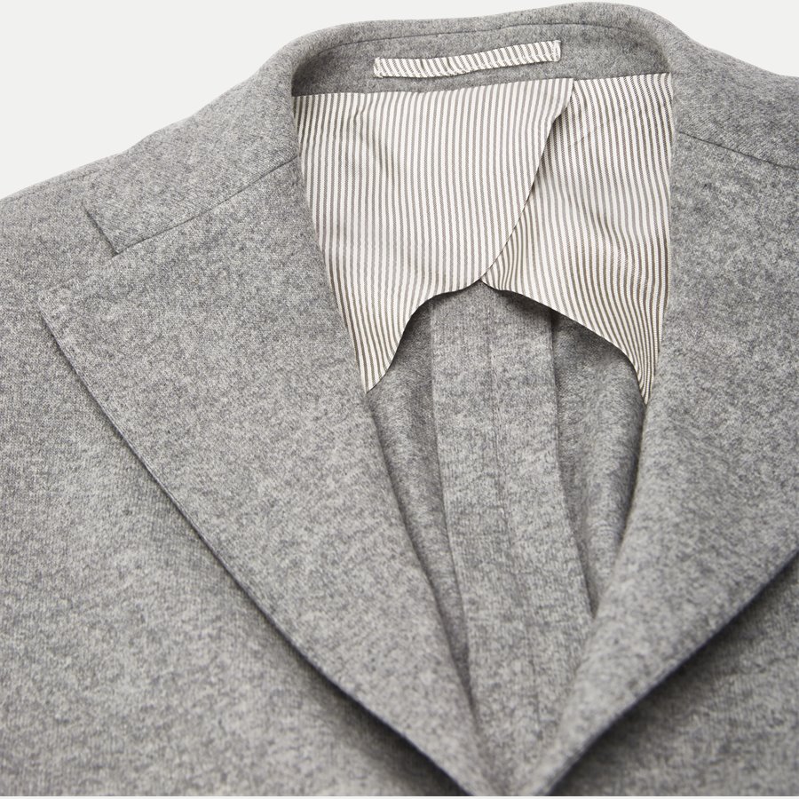 1317 443005 - Unconstructed Blazer - Blazer - Slim - GRÅ - 3
