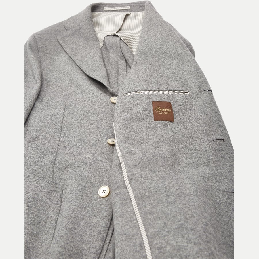 1317 443005 - Unconstructed Blazer - Blazer - Slim - GRÅ - 8