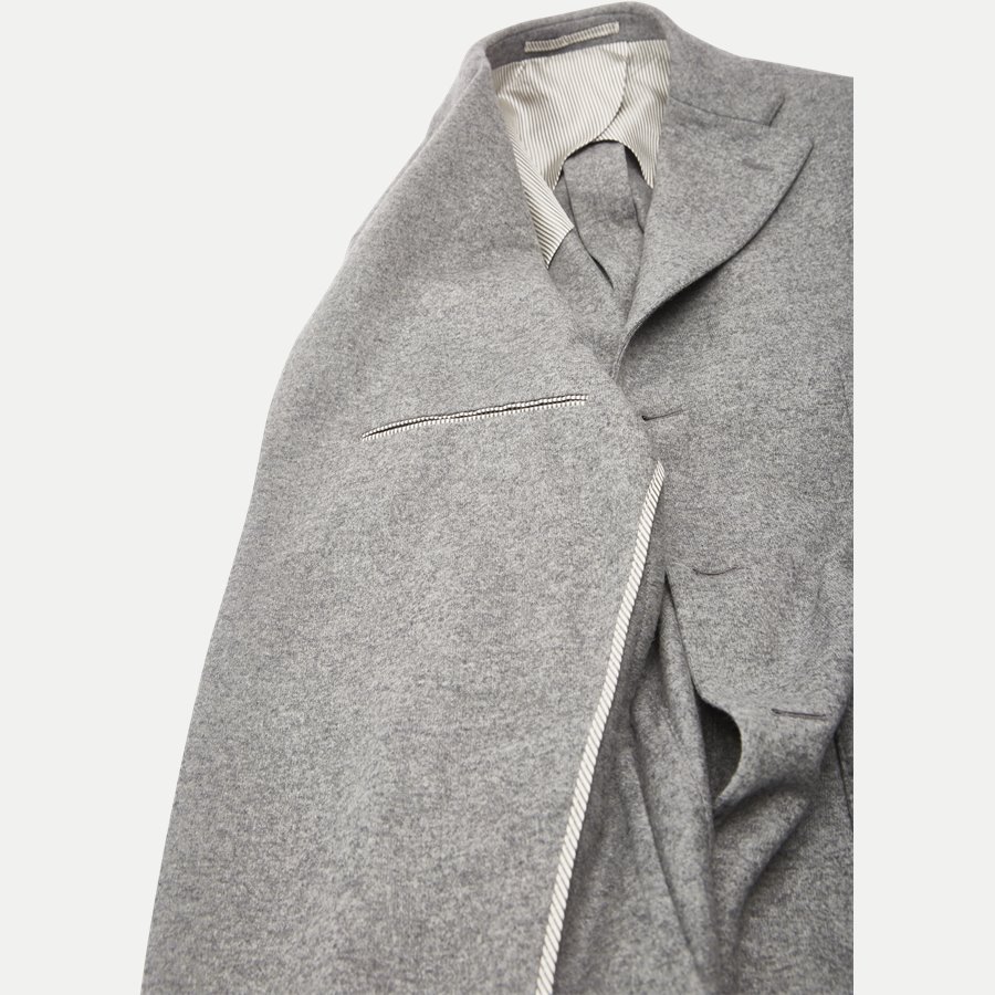 1317 443005 - Unconstructed Blazer - Blazer - Slim - GRÅ - 9