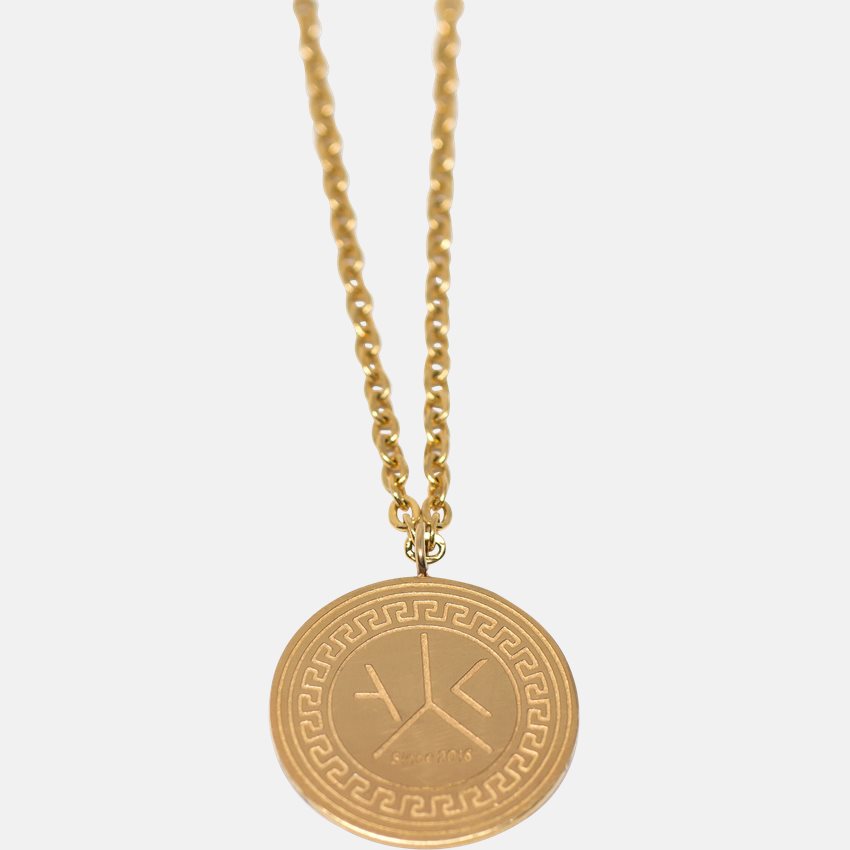 A. Kjærbede Accessories NECKLACE ROUND GULD
