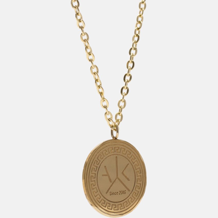 A. Kjærbede Accessories NECKLACE ROUND GULD