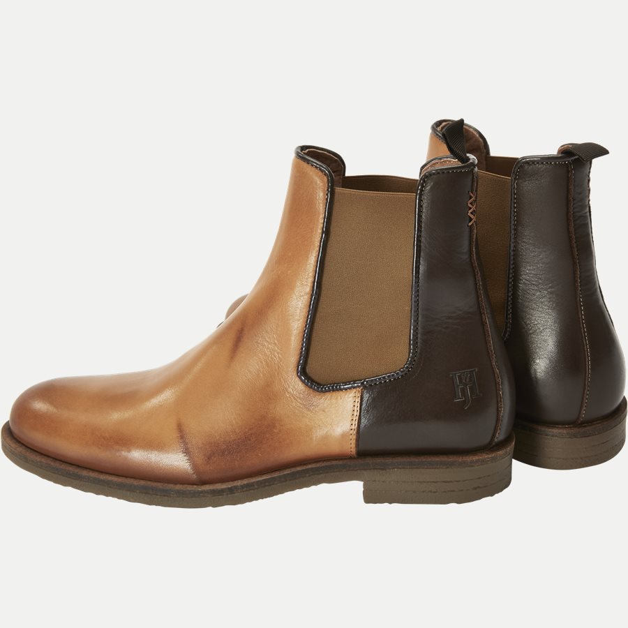 CHELSEA LEATHER BOOT - Chelsea Boot - Sko - BRUN - 3