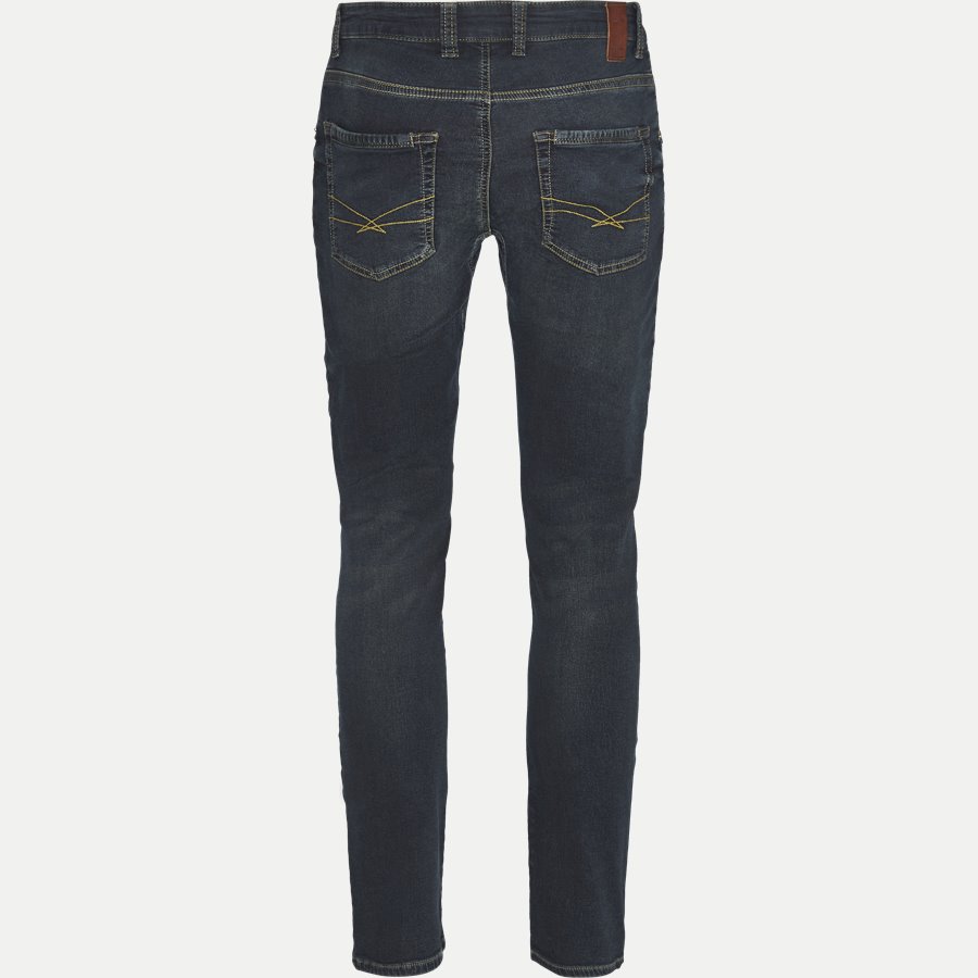 03739 5-PKT CUT'N SEW JERSEY TROUSER - Super Stretch Jeans - Jeans - Regular - NAVY - 2