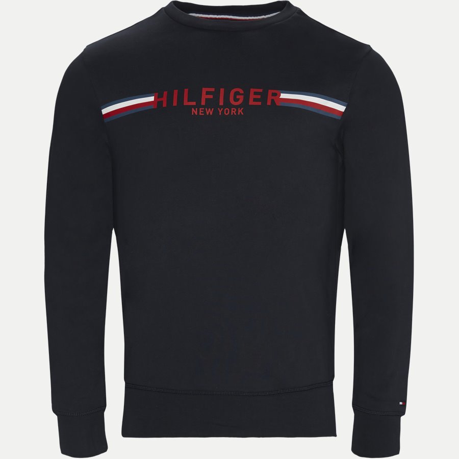 TOMMY C-NK - Crew Neck Sweatshirt - Sweatshirts - Regular - NAVY - 1