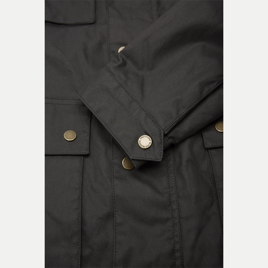 HUNT - Hunt Coated Vindjakke - Jakker - Regular - SORT - 9