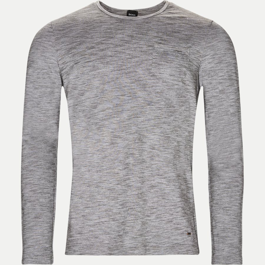 50378401 TERRA - Terra Langærmet T-shirt - T-shirts - Regular - GRÅ - 1