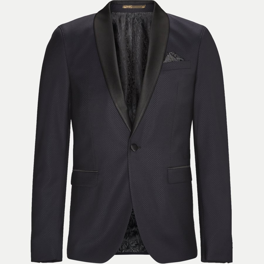 1544 STAR - Star Smoking Jakke - Blazer - Slim - SORT - 1