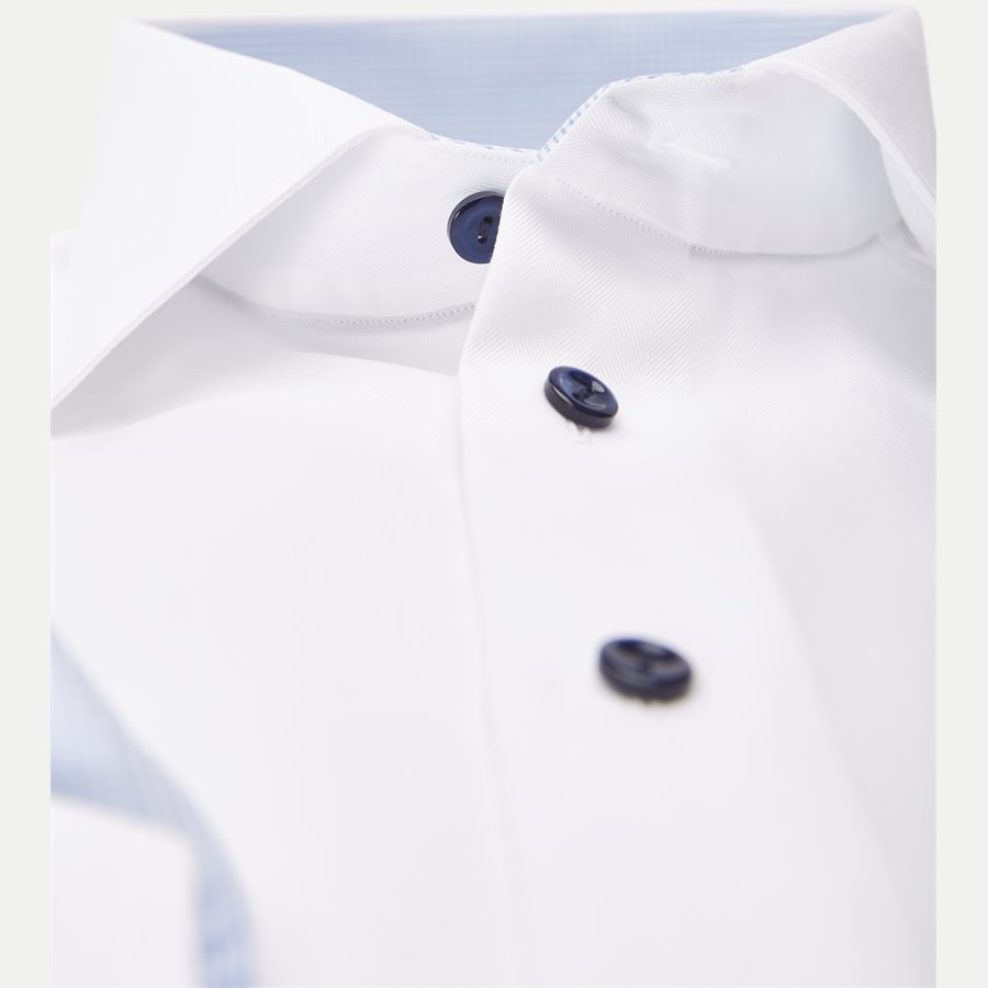 3010-2017 - Signature Twill Skjorte - Skjorter - HVID - 3