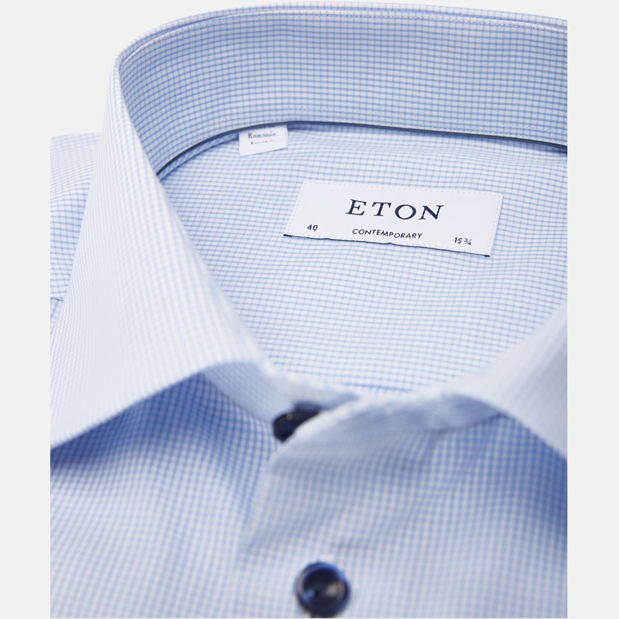 2634-2017 - Poplin Skjorte - Skjorter - BLÅ - 2