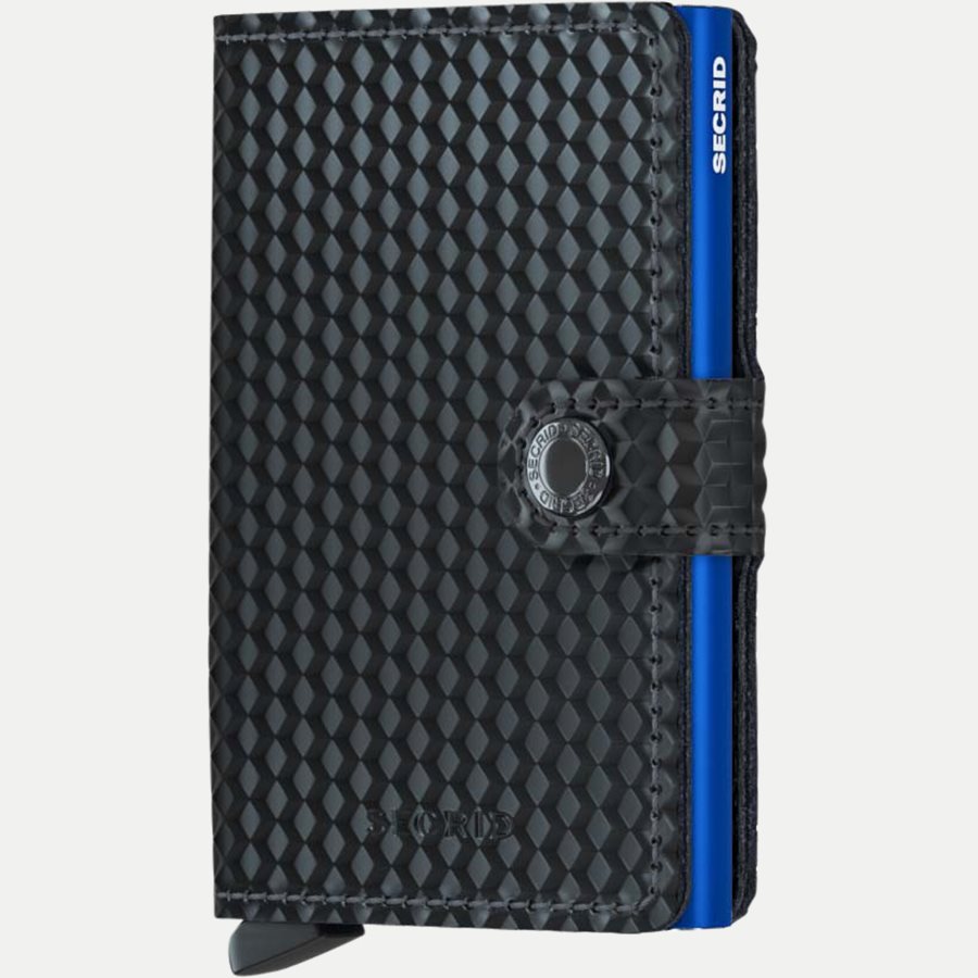 MCU CUBIC DIV. - Mcu Cubic Mini Wallet - Accessories - BLK/BLUE - 1