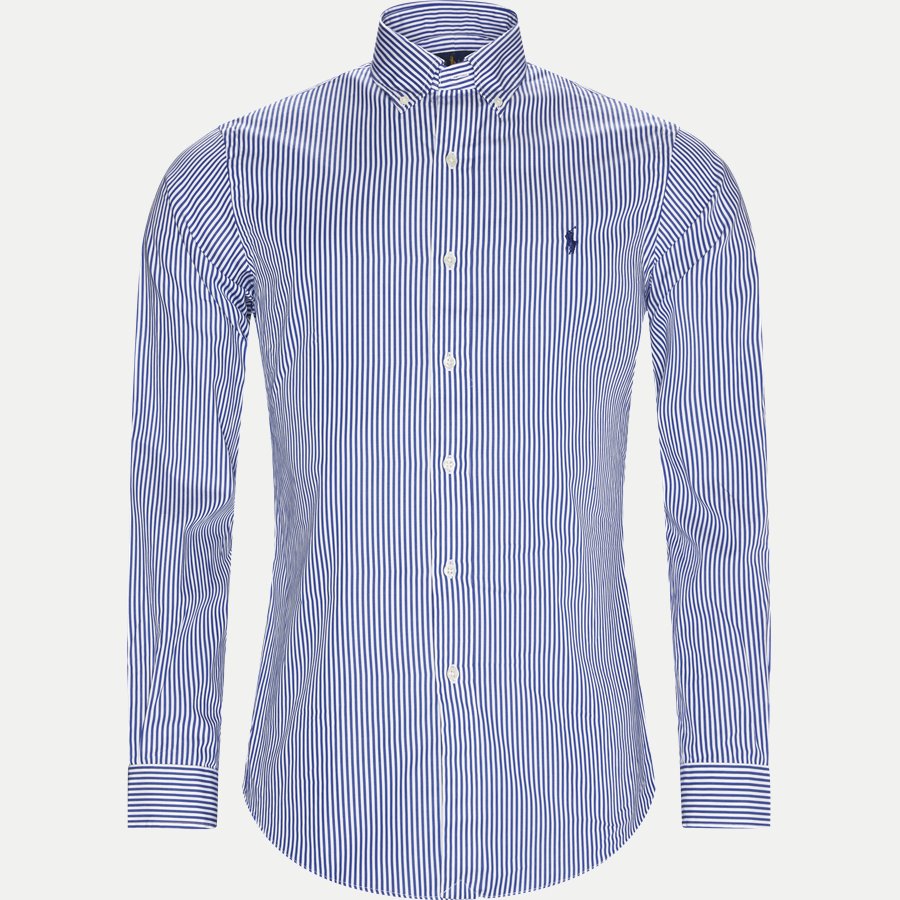 710549085 - Gingham Shirt - Skjorter - Slim - NAVY - 1