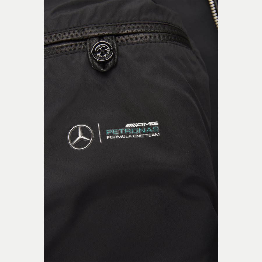50382369 NYANO - Nyano Mercedes-Benz Petronas Læder Jakke - Jakker - Regular - SORT - 10