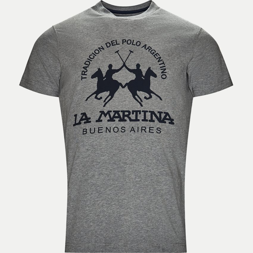 La Martina T-shirts LMR024-JS092 GRÅ