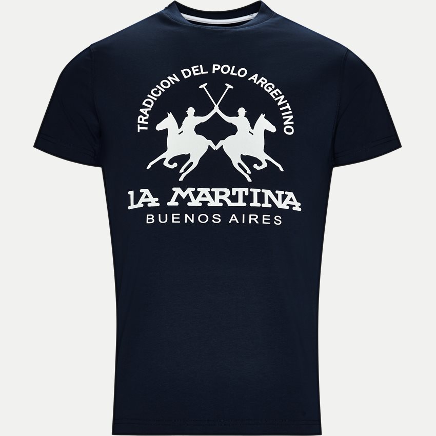 La Martina T-shirts LMR024-JS092 NAVY