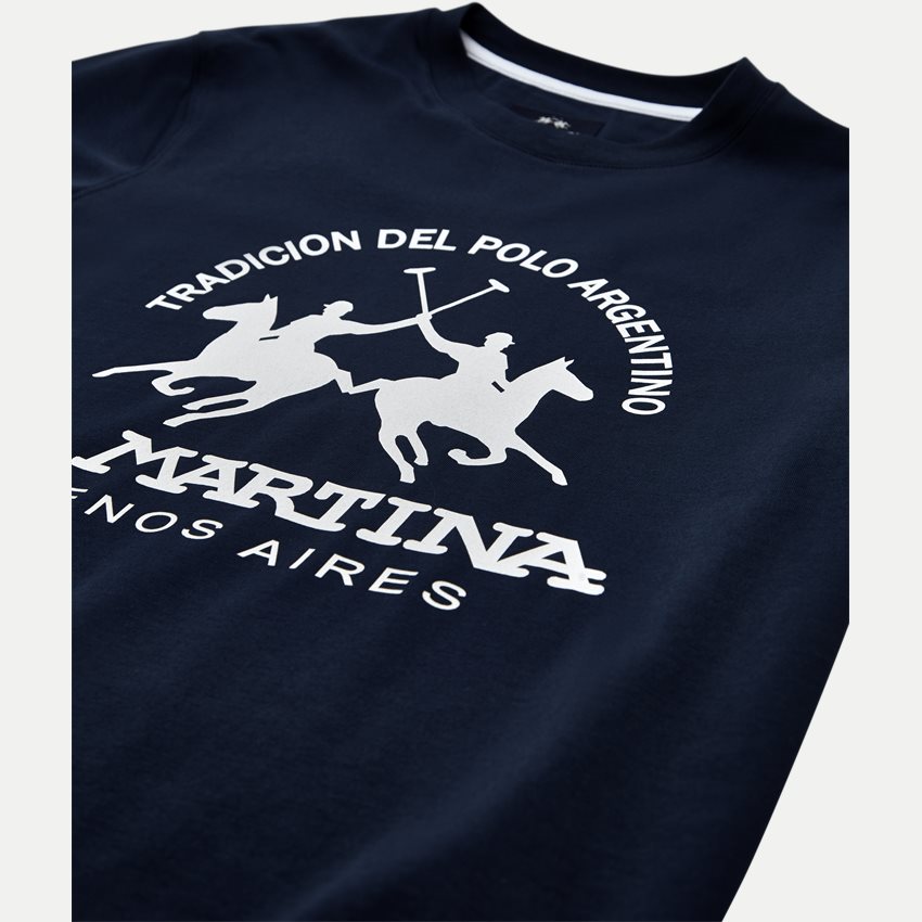 La Martina T-shirts LMR024-JS092 NAVY