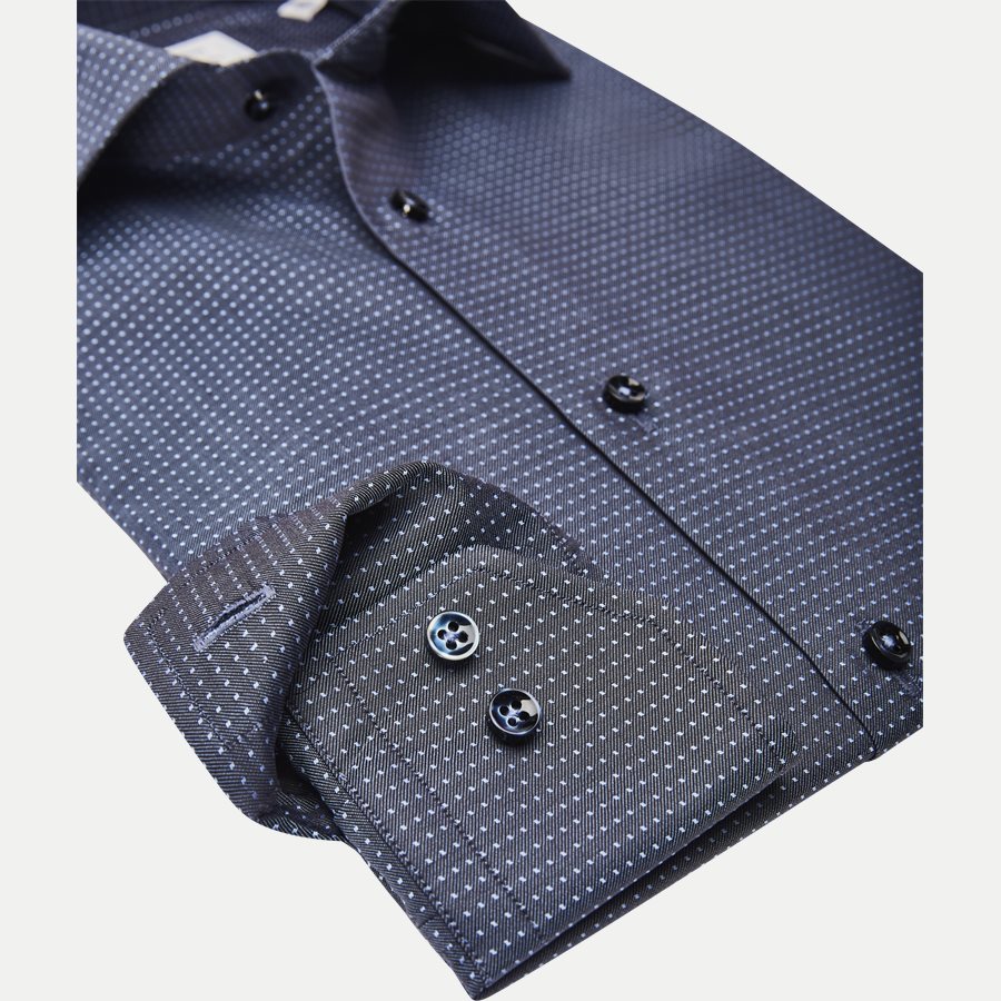 7537 712771/612771 - Twofold Super Cotton Skjorte - Skjorter - NAVY - 4
