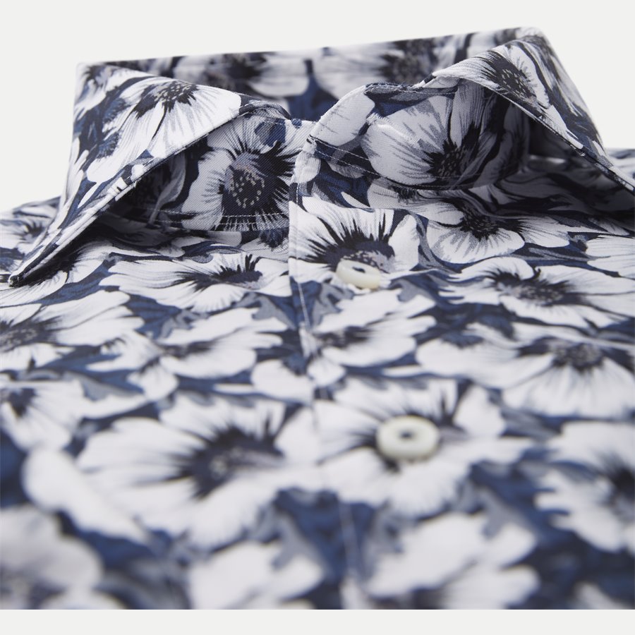 7515 712901/612901 - Blomstret Skjorte - Skjorter - NAVY - 3