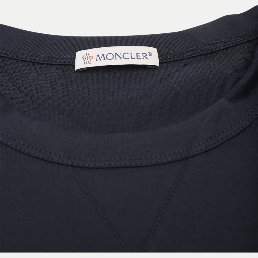 Moncler T-shirts 80325 8390Y. NAVY