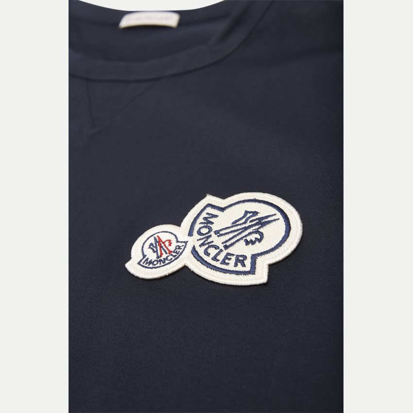 Moncler T-shirts 80325 8390Y. NAVY