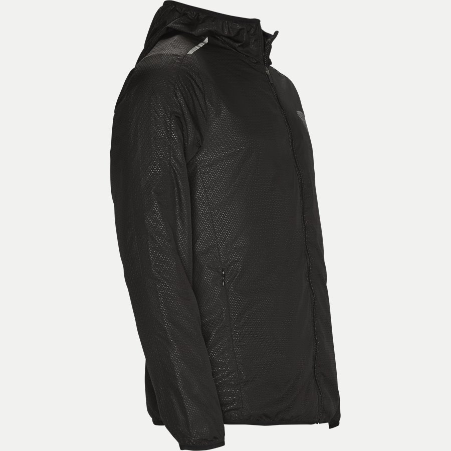 PNF9Z-3ZPB17 - Vindjakke med Hætte - Jakker - Regular - SORT - 3