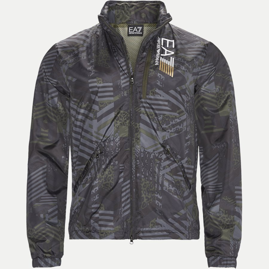 PNG6Z-3ZPB06 - Camo Vindjakke - Jakker - Regular - SORT - 1