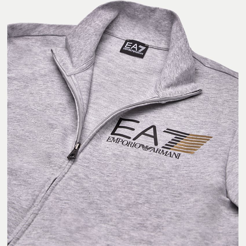 EA7 Sweatshirts PJ05Z-3ZPM61 GRÅ