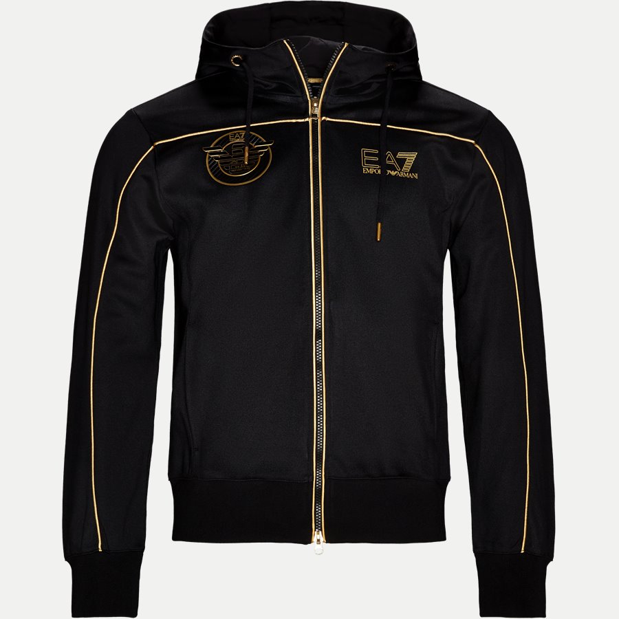 PJL3Z-3ZPMA9 - Zip Sweatshirt Med Hætte - Sweatshirts - Regular - SORT - 1