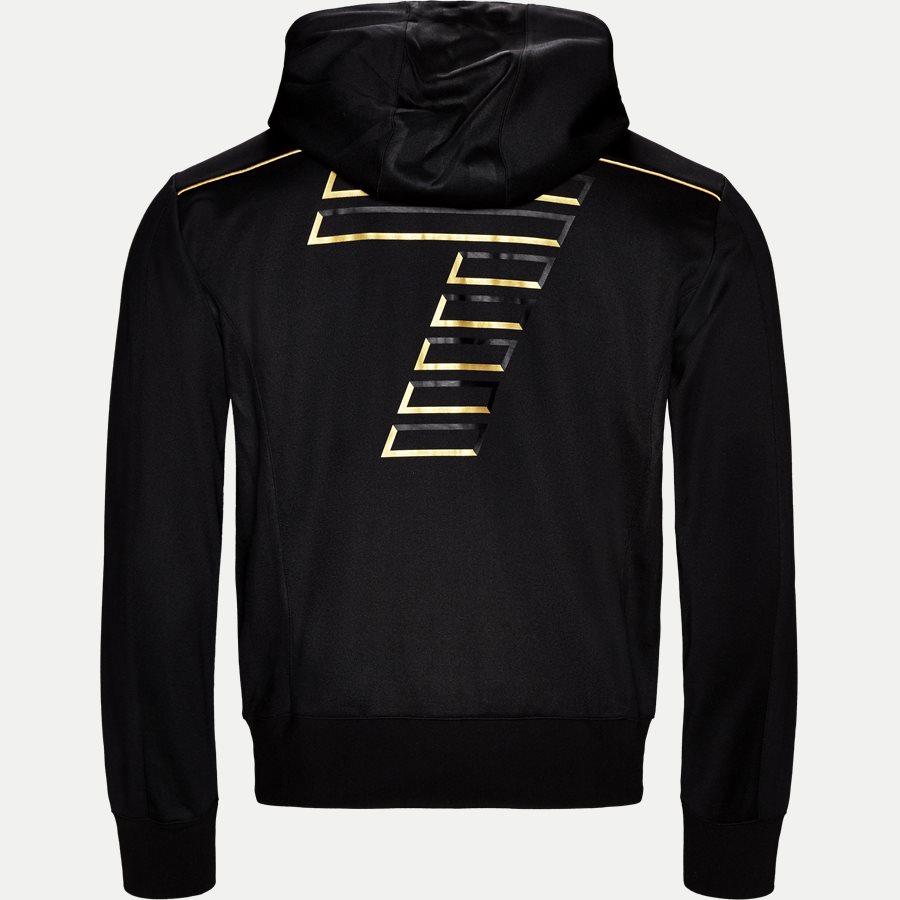 PJL3Z-3ZPMA9 - Zip Sweatshirt Med Hætte - Sweatshirts - Regular - SORT - 2