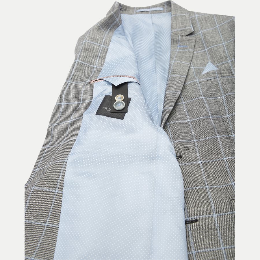 6940 STAR SOFT/SARON - Star Soft/Saron Blazer - Blazer - GRÅ - 9