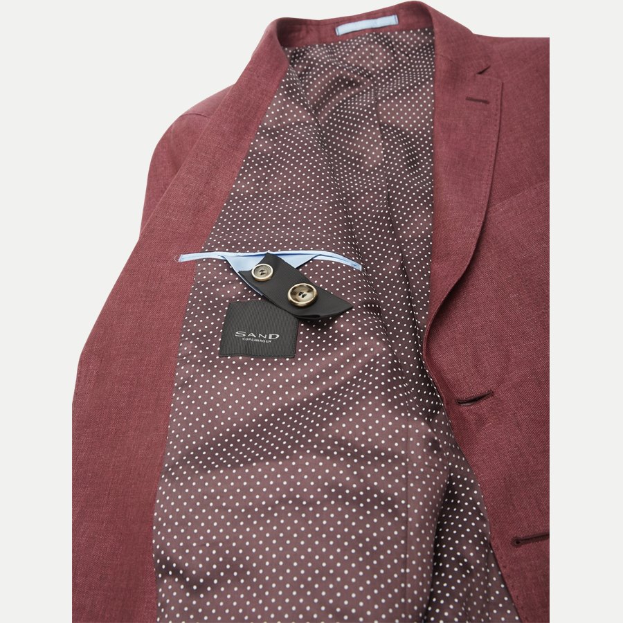6809 STAR SOFT/SARON - Star Soft/Saron Blazer - Blazer - BORDEAUX - 8