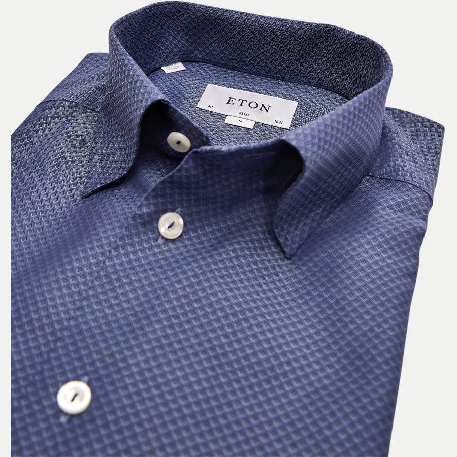 4708 61607/61407 - 4708 Pinpoint Skjorte - Skjorter - NAVY - 2