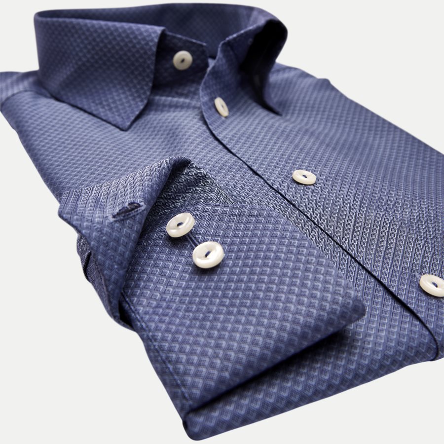 4708 61607/61407 - 4708 Pinpoint Skjorte - Skjorter - NAVY - 4