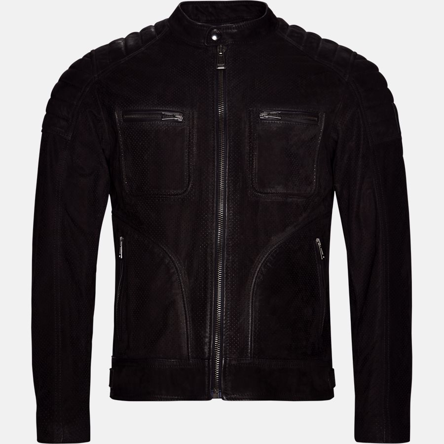 71020620 WEYBRIGDE PERFORATED - Jakke - Jakker - Regular fit - BLACK - 1