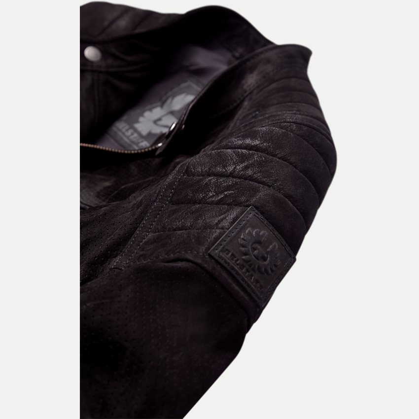 Belstaff Jackets 71020620 WEYBRIGDE PERFORATED BLACK