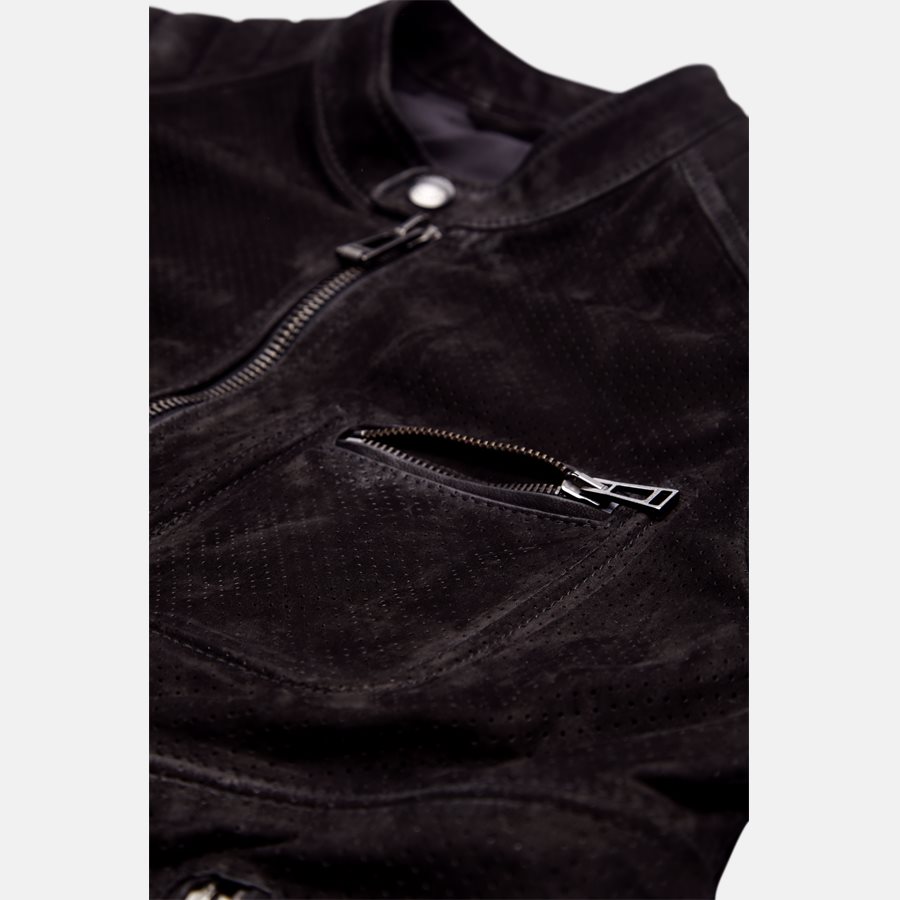 71020620 WEYBRIGDE PERFORATED - Jakke - Jakker - Regular fit - BLACK - 9