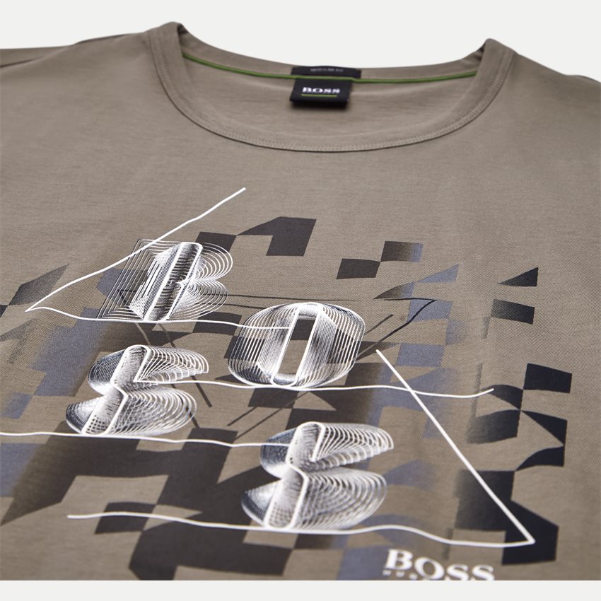 BOSS Athleisure T-shirts 50383412 TEE3 OLIVEN