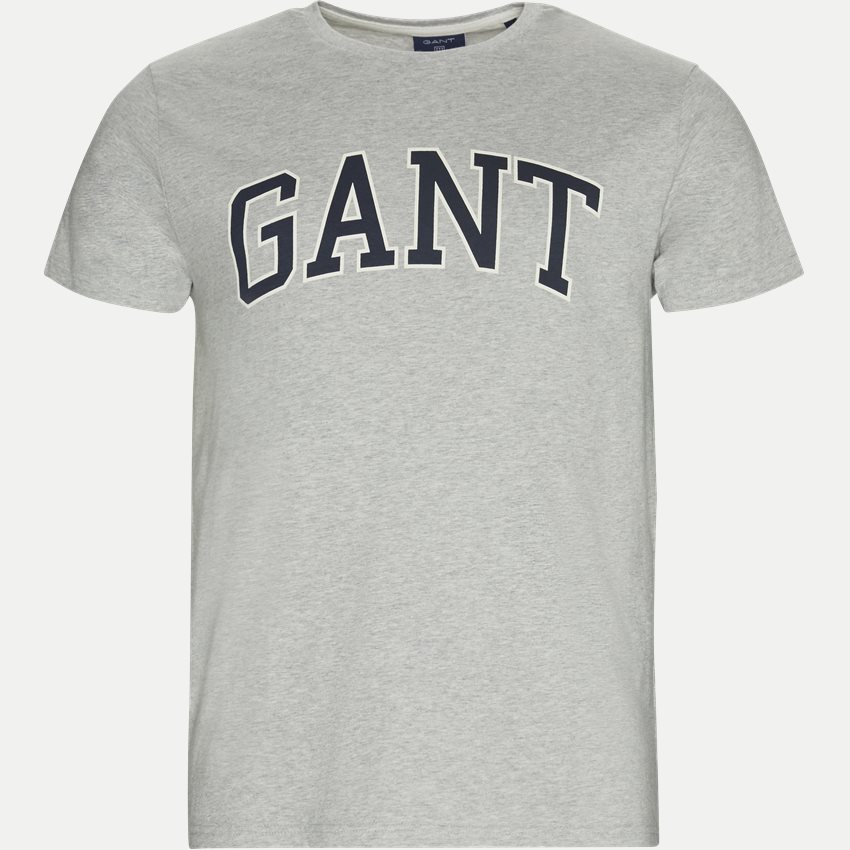 Gant T-shirts 2003014 GRÅ