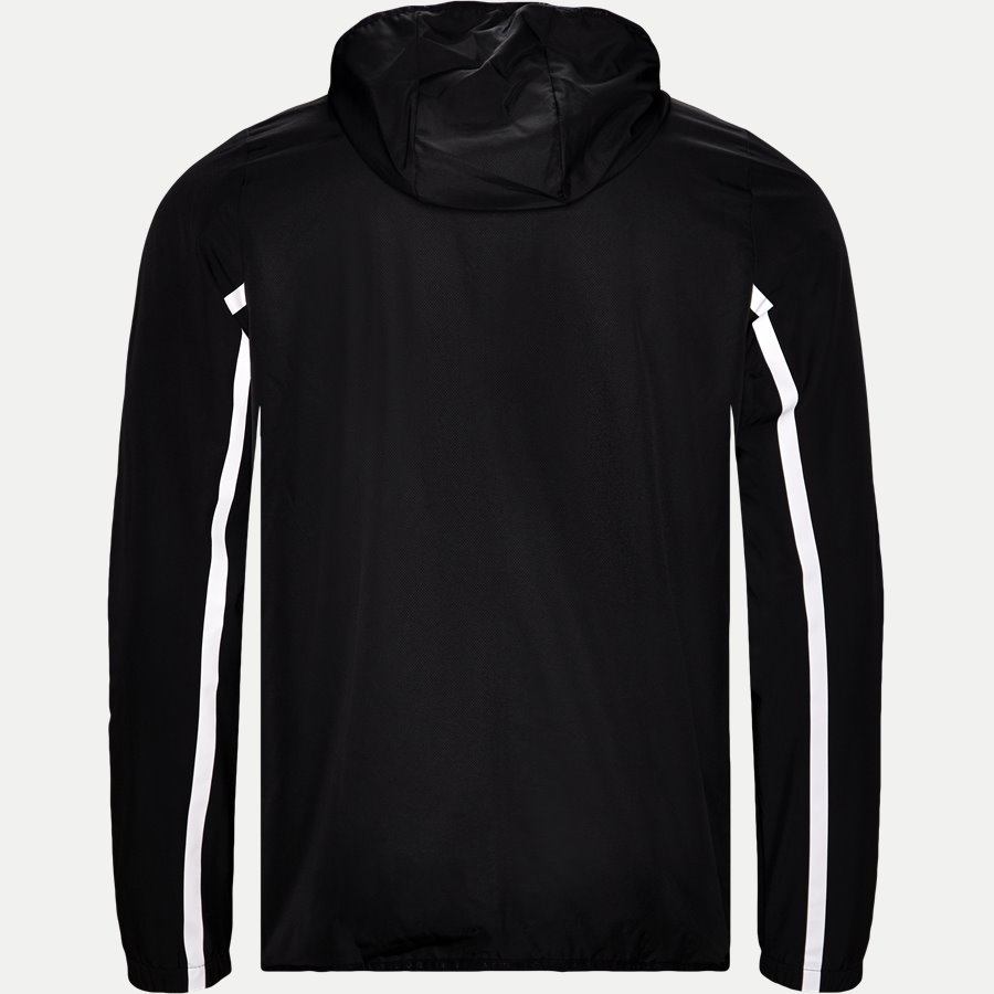 BH6461 - Vindjakke med Hætte - Jakker - Regular - SORT - 2