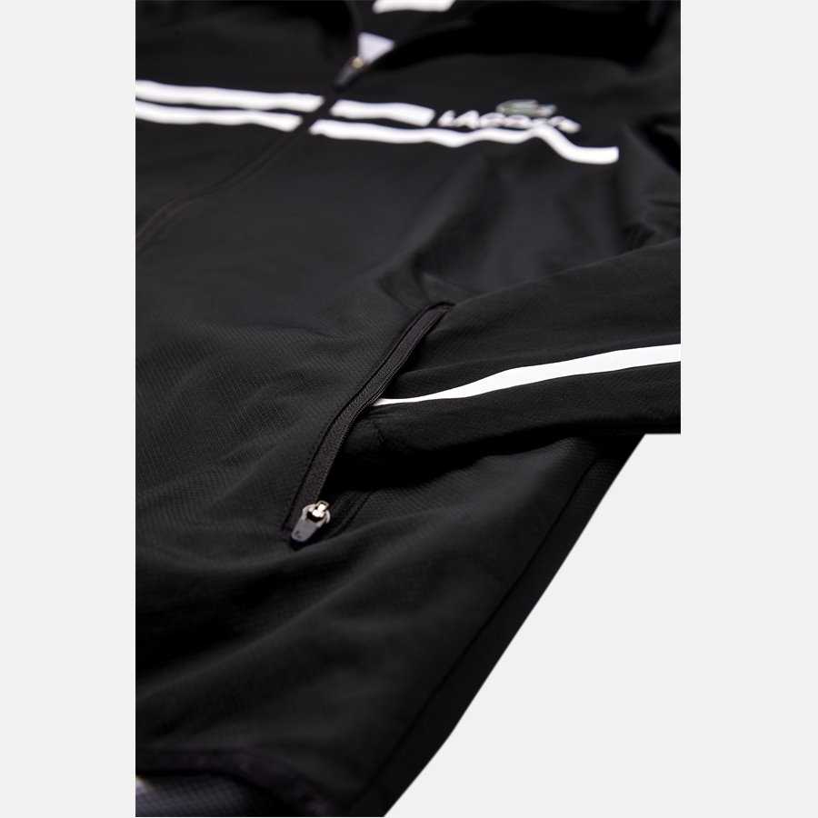 BH6461 - Vindjakke med Hætte - Jakker - Regular - SORT - 4