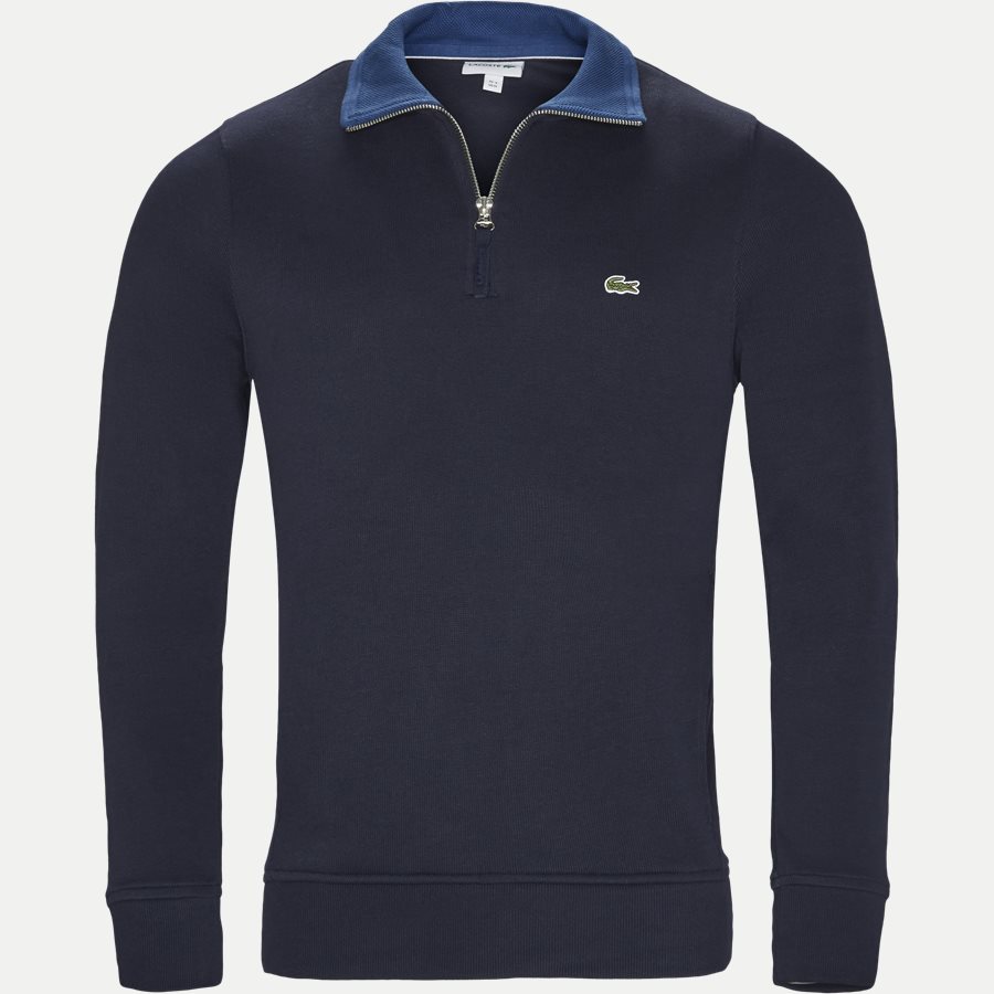 SH3293 - Ribbed Interlock Sweatshirt - Sweatshirts - Regular - NAVY - 1