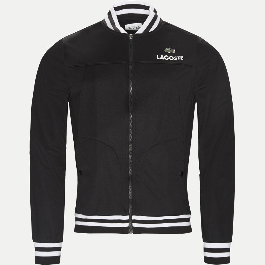 SH3375 - Technical Pique Zip Tennis Jacket - Sweatshirts - Regular - SORT - 1