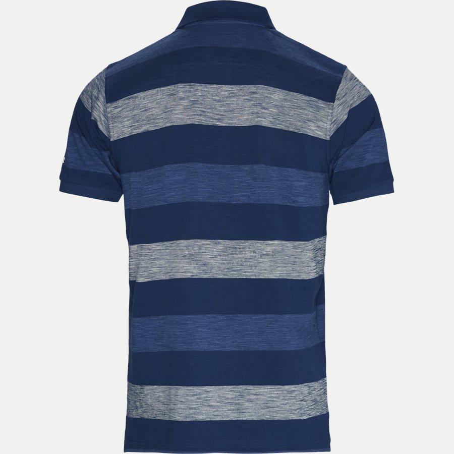 13257 966 - Pique Polo - T-shirts - Regular - BLÅ - 2