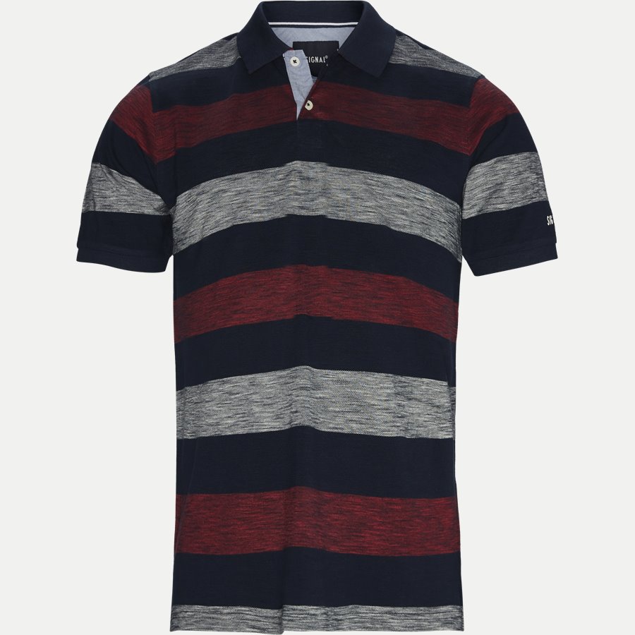 13257 966 - Pique Polo - T-shirts - Regular - RØD - 1