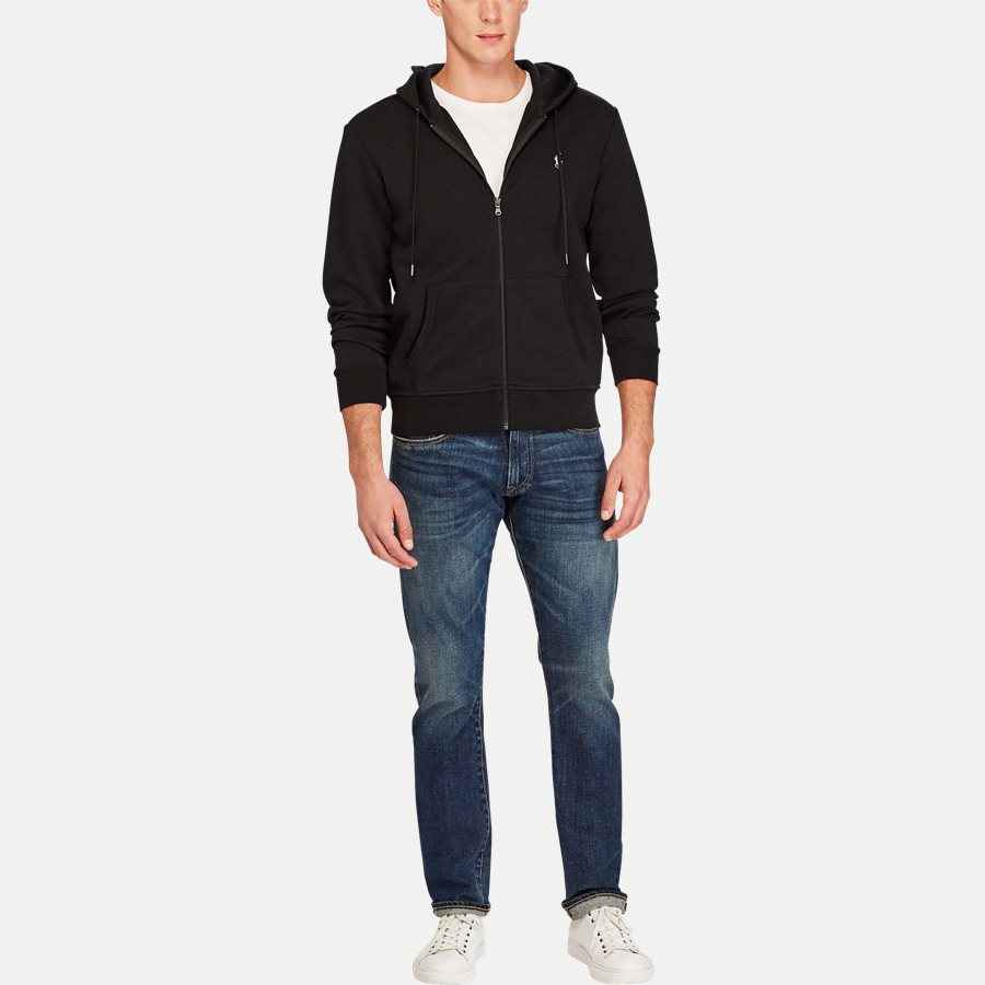710652313.. - Tech Full Zip Hoodie - Sweatshirts - Regular - SORT - 3