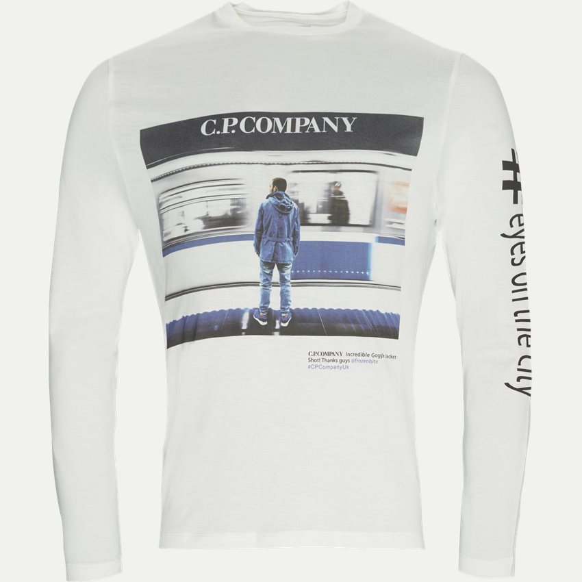 C.P. Company T-shirts 04CMTS222A 005239W WHITE