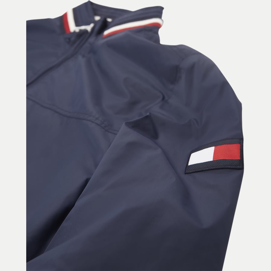 NYLON RIB BOMBER - Rib Bomber Jacket - Jakker - Regular - NAVY - 5